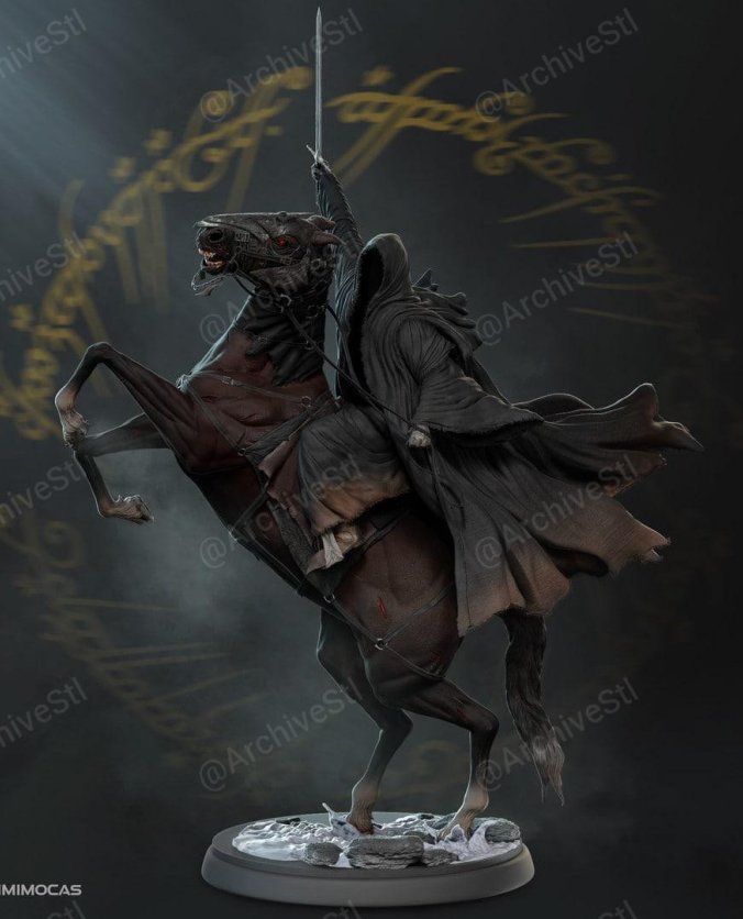 指环王（Nazgul）3D打印图纸